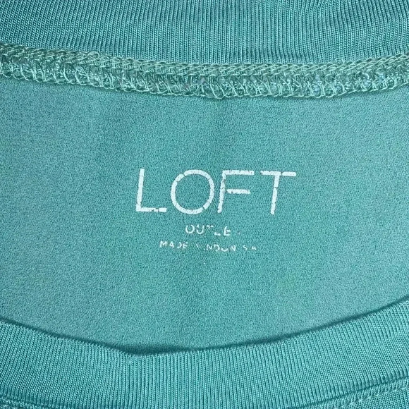 Womens LOFT Blue/Green Tank Top - S - Picture 6 of 6